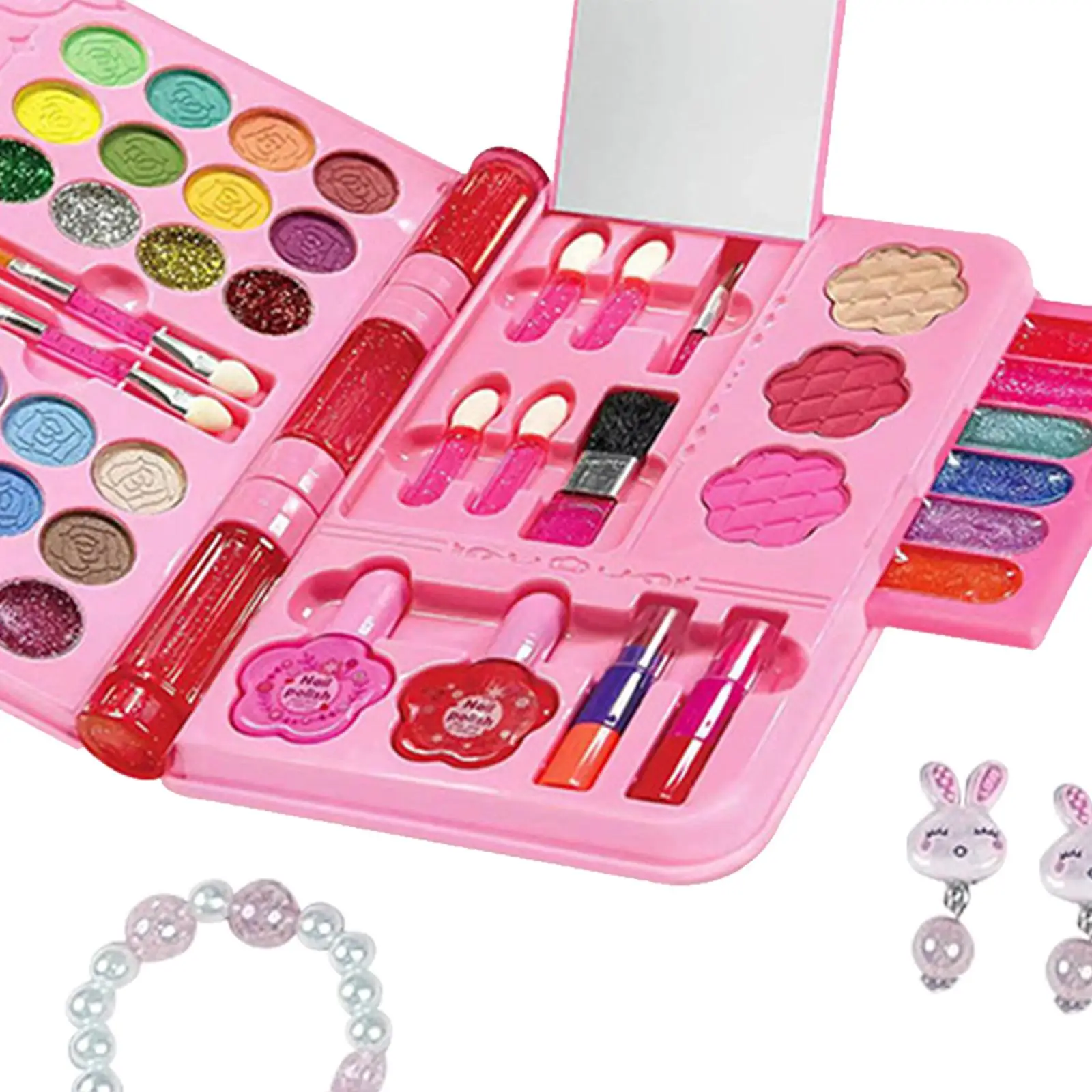 Pretend Makeup Set Cosmetics Makeup Toy Set for Kids Toddlers Birthday Gifts