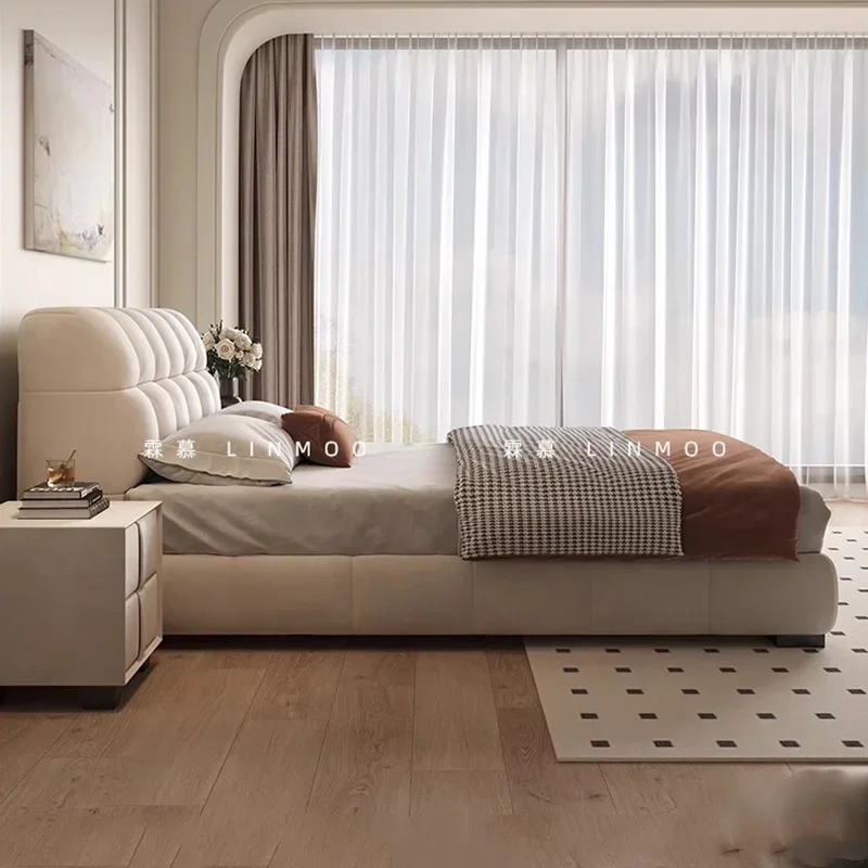 تخزين غرفة نوم سرير الأطفال الفاخرة واحدة متعددة الوظائف تصميم الحديثة سرير تدليك المحمول صالة النوم جناح الأثاث #3