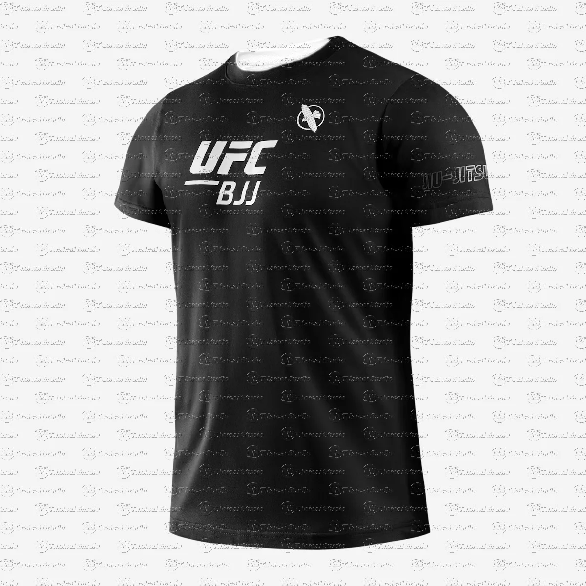 

UFC-BJJ Clothing for Men Brazilian Jiu-Jitsu Jersey Competition Crossing Grappler 3D Printed Casual Fitness Tops Summer 2025
