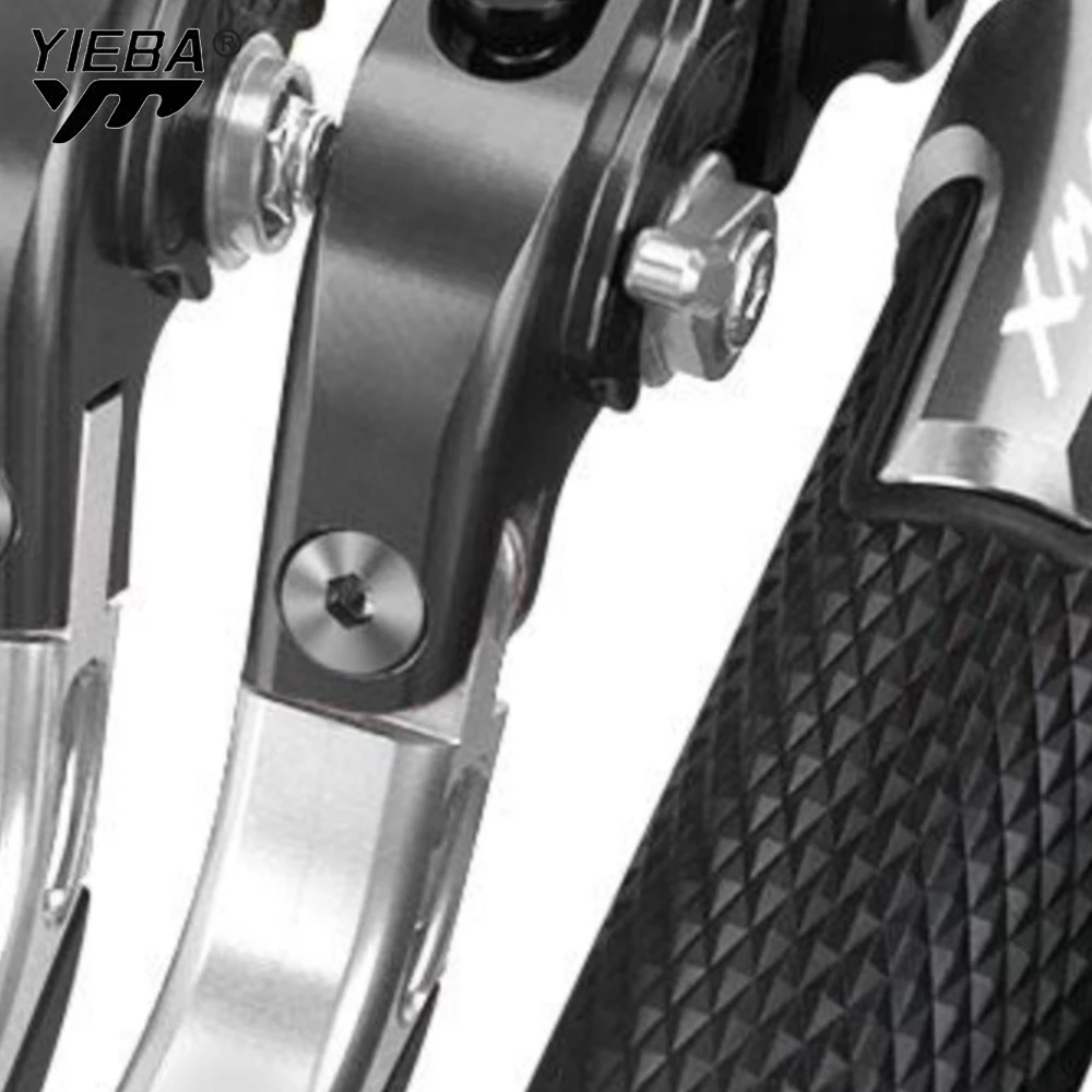 Motorcycle CNC Adjustable Brake Clutch Levers Handbar End Grips FOR YAMAHA Scooters XMAX250 XMAX 125 X MAX 400 X-MAX 200 250 400