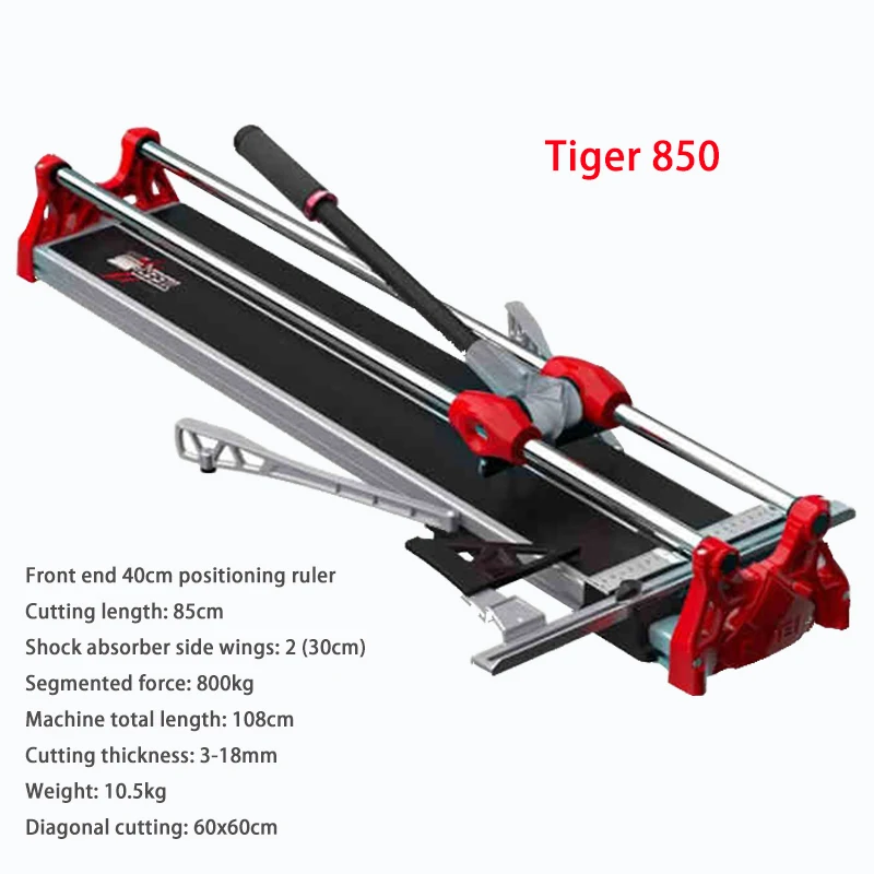 850/1000 آلة قطع البلاط آلات قطع البلاط الصخري 1200 مللي متر أدوات يدوية عالية الدقة لقطع بلاط السيراميك