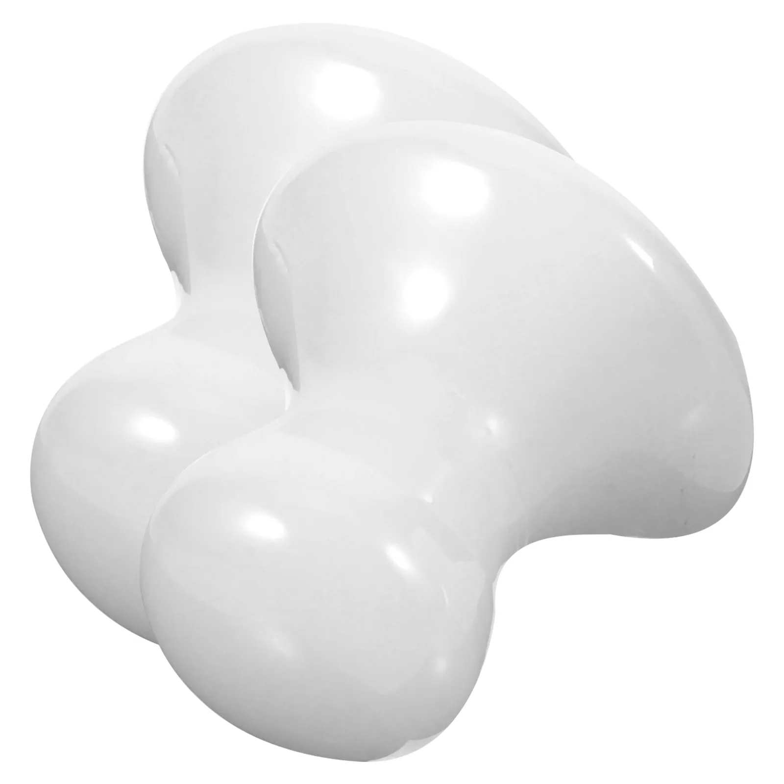 

2pcs Rose Shaped Roller Skincare Massage Stone Lightweight For Home Office Use Multi Functional Beauty