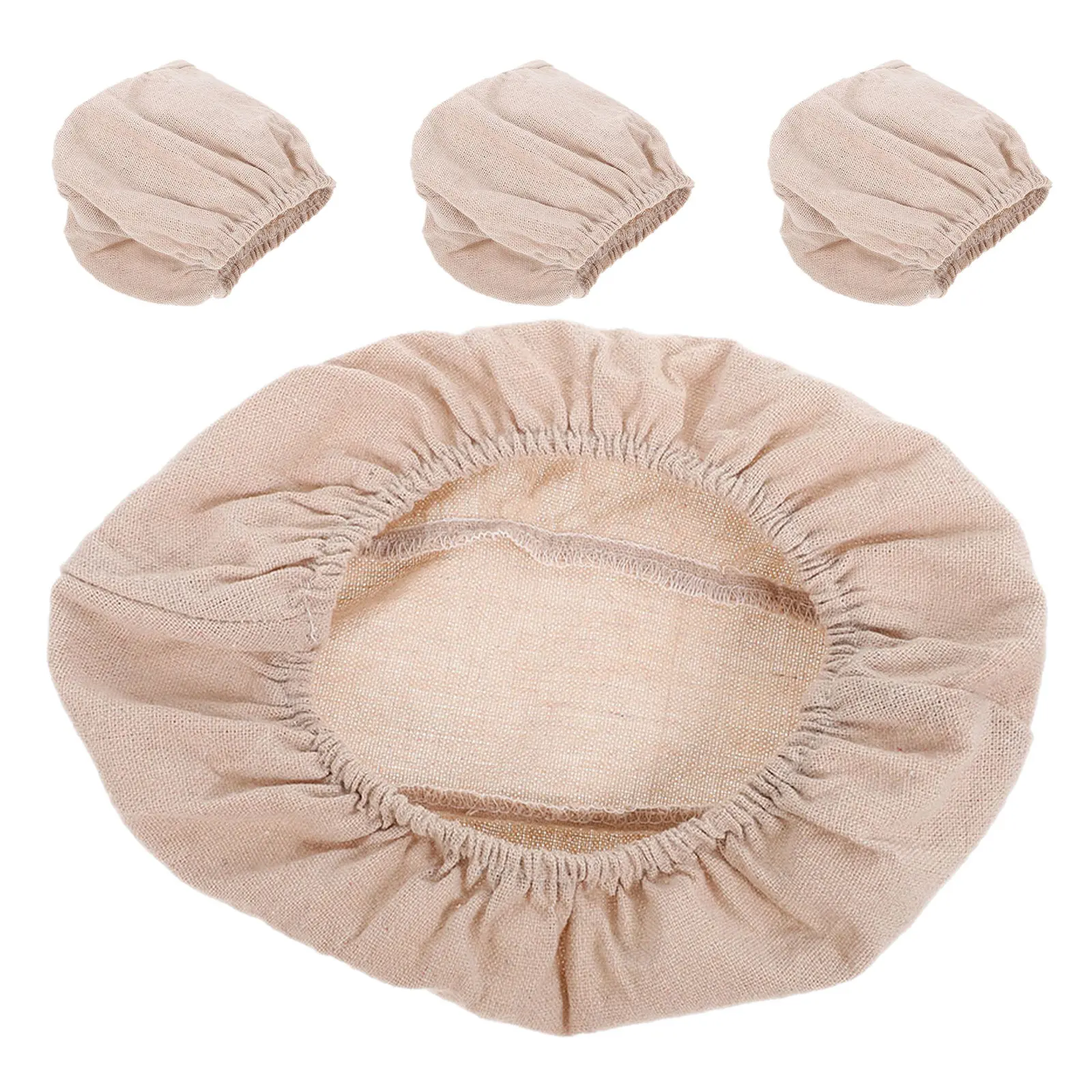 Proofing Basket Banneton - 4Pcs Bread Basket Liner Cloth Oval