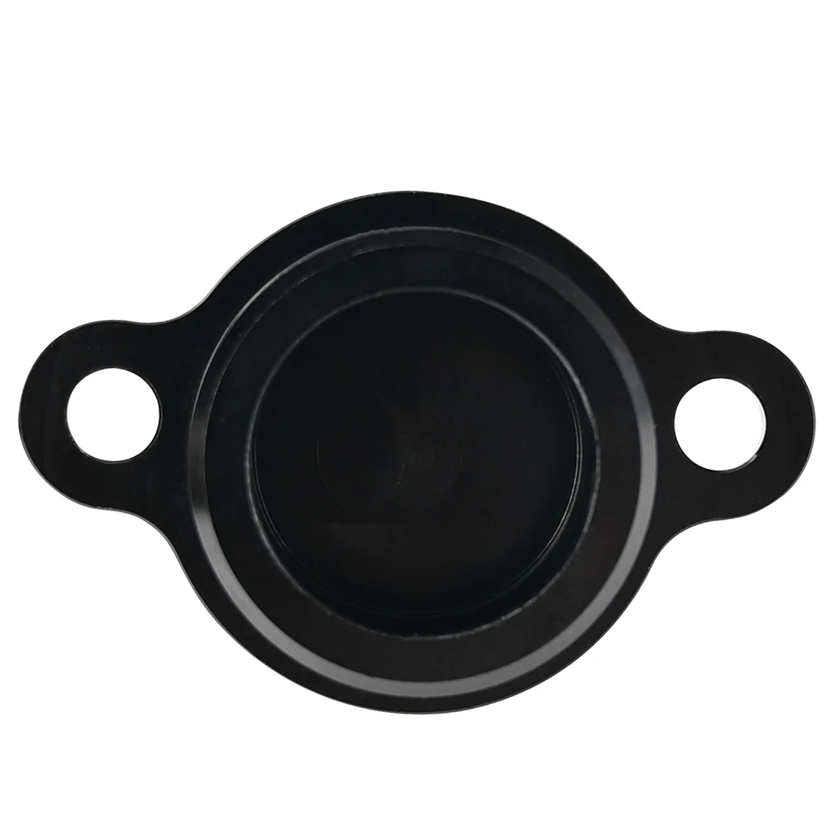 Motorcycle Topteng Oil Injection Pump Delete Block Off Plug CNC Black Billet Aluminum Alloy For Yamaha PW50 for PW80