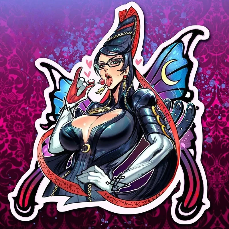 

Sexy Lollipop Car Stickers Waterproof Bumper Body Windshield Window Accessories Scratch Vinyl Decals Decoration