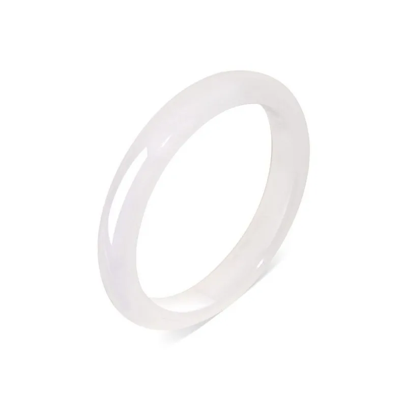 New Chinese style white moonlight ice transparent cold feeling Yu bracelet Yu marrow women's bracelet