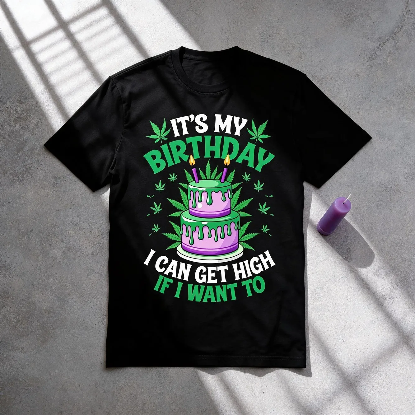 Mens Fun Botanical Themed T Shirt With Slogan Short Sleeve Regular Fit Comfortable Stretch Fabric Wear Crew Neck Plus Sizes Plus Size