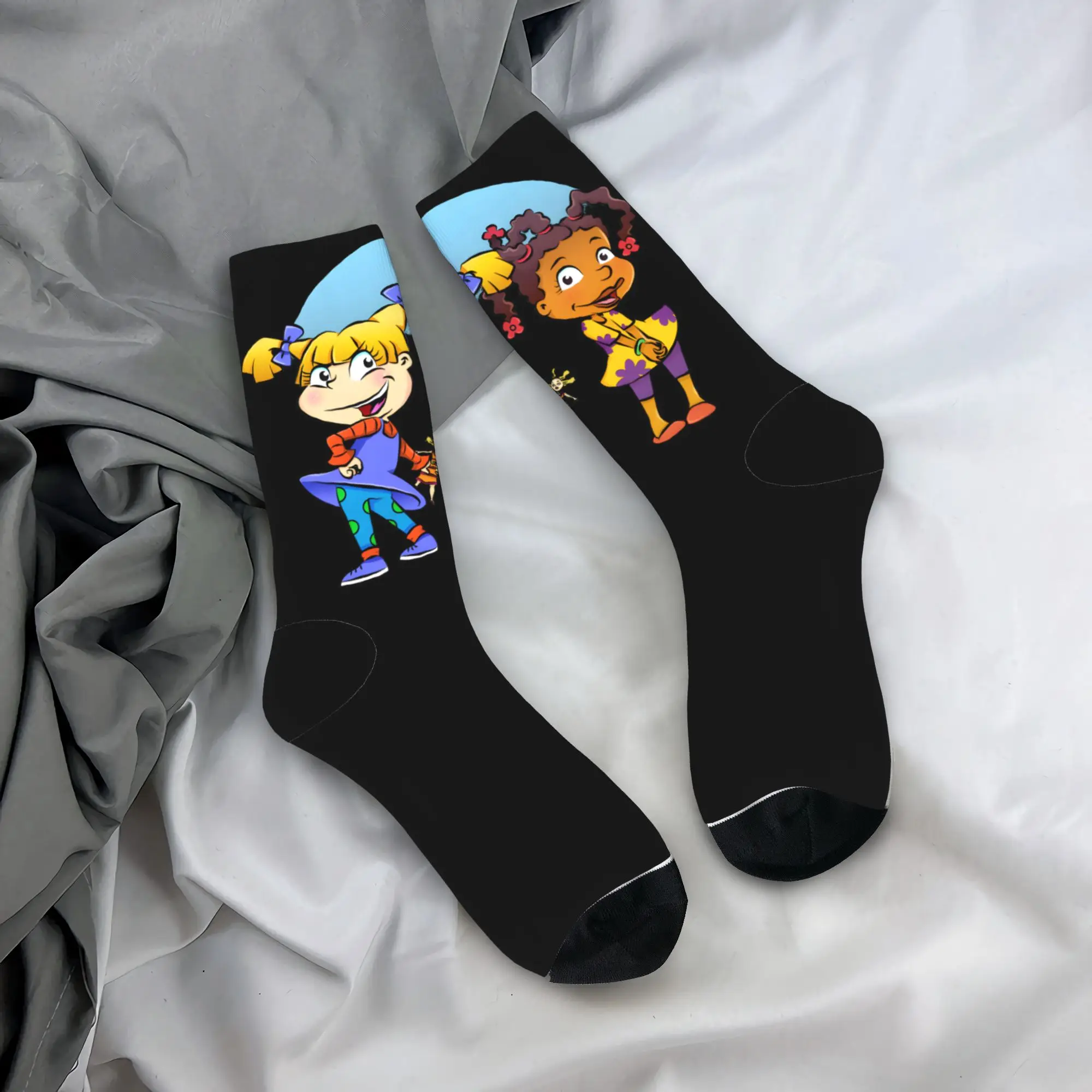 R-Rugrat Socken Winter Bossy Babies Strümpfe Casual Herren Qualitätssocken Grafische Outdoor Anti-Schweiß-Socken