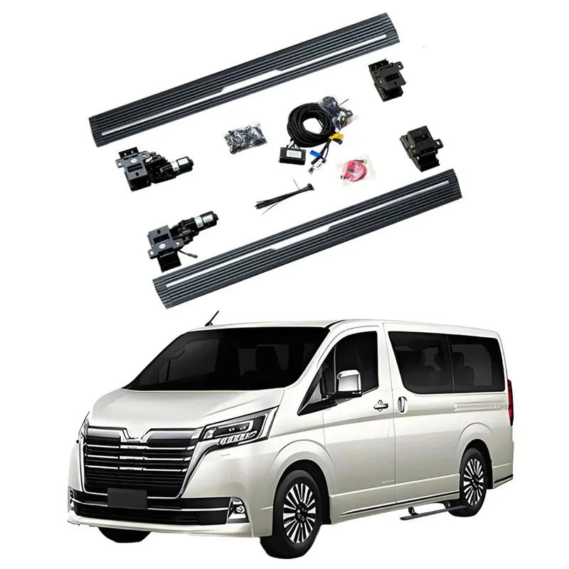 

Non-Slip Anti Pinch Waterproof Thickened Aluminum Automatic Electric Side Step Running Board 2023