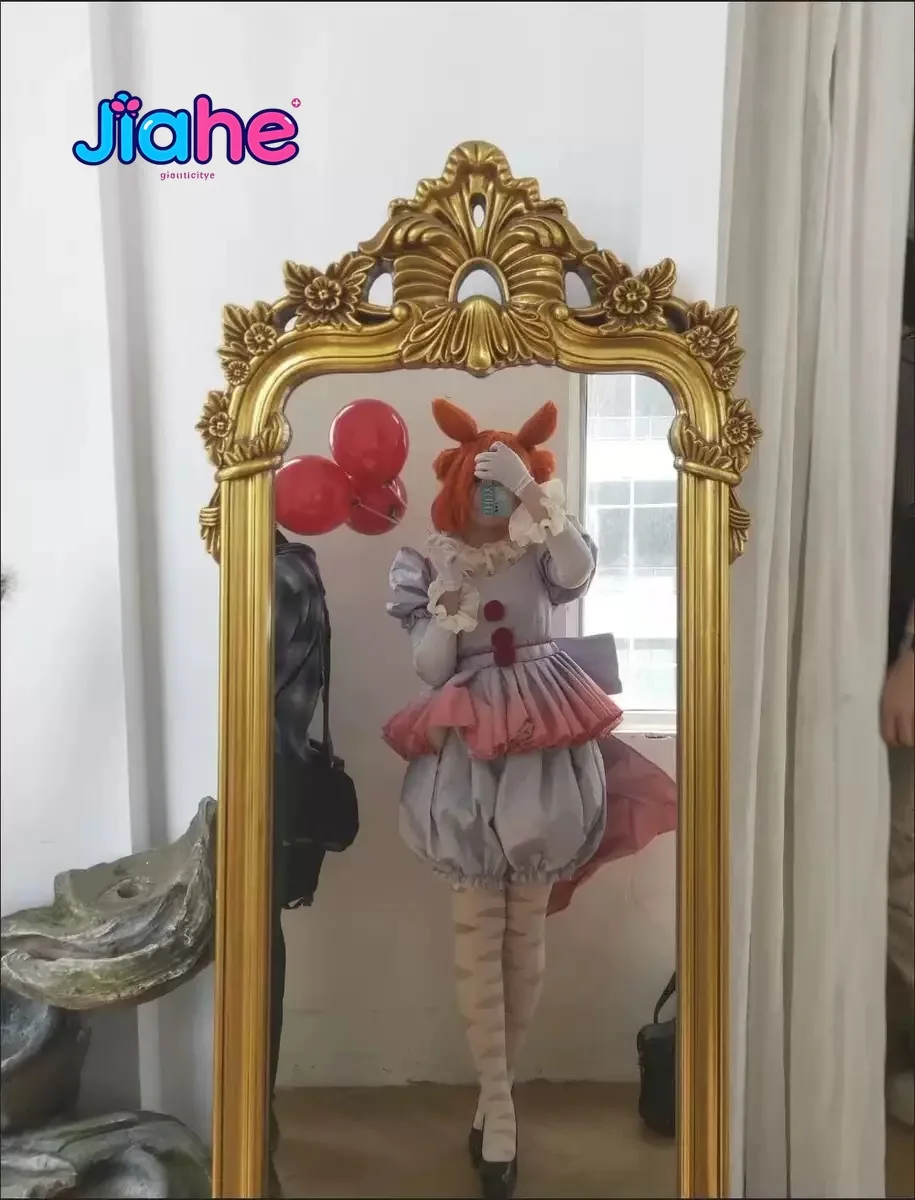 

Clown Cosplay Costume for Adults Pennywis Costumes for Halloween Pennywise Resurrection Outfits Woman Clown 2 Dress Clothing