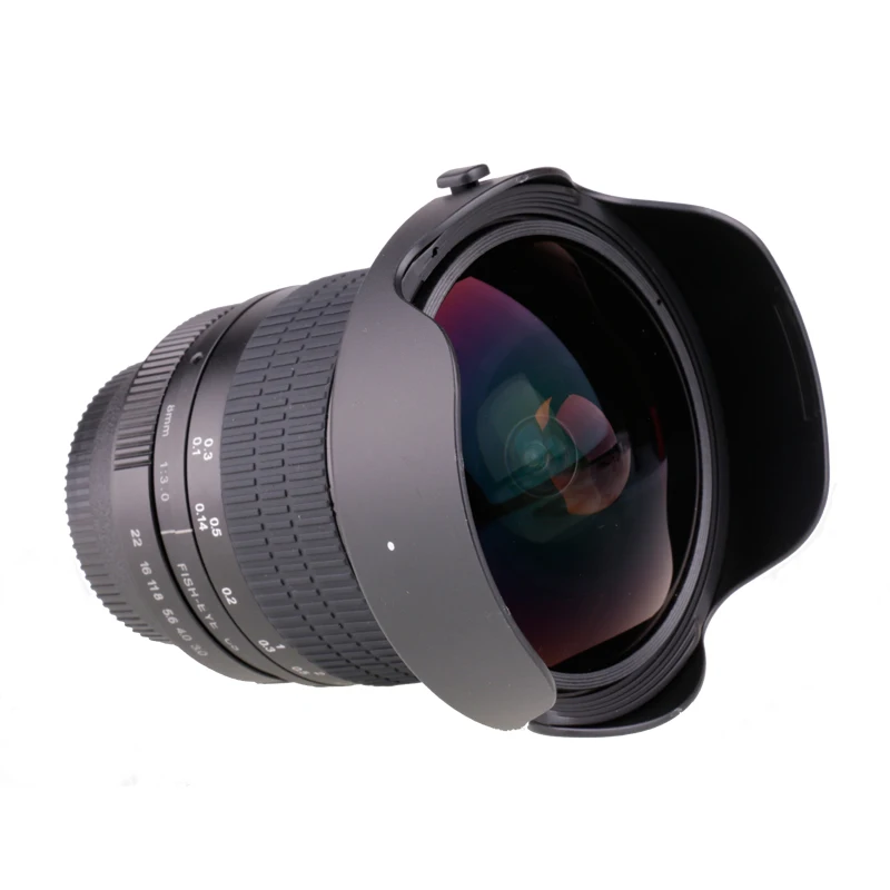 8mm F/3.0 Asphärisches Kreisförmiges Kameraobjektiv Ultra-Weitwinkel Fisheye-Objektiv für Canon DSLR 550D 650D 750D 77D 80D 1100D Kameras – Detail 3