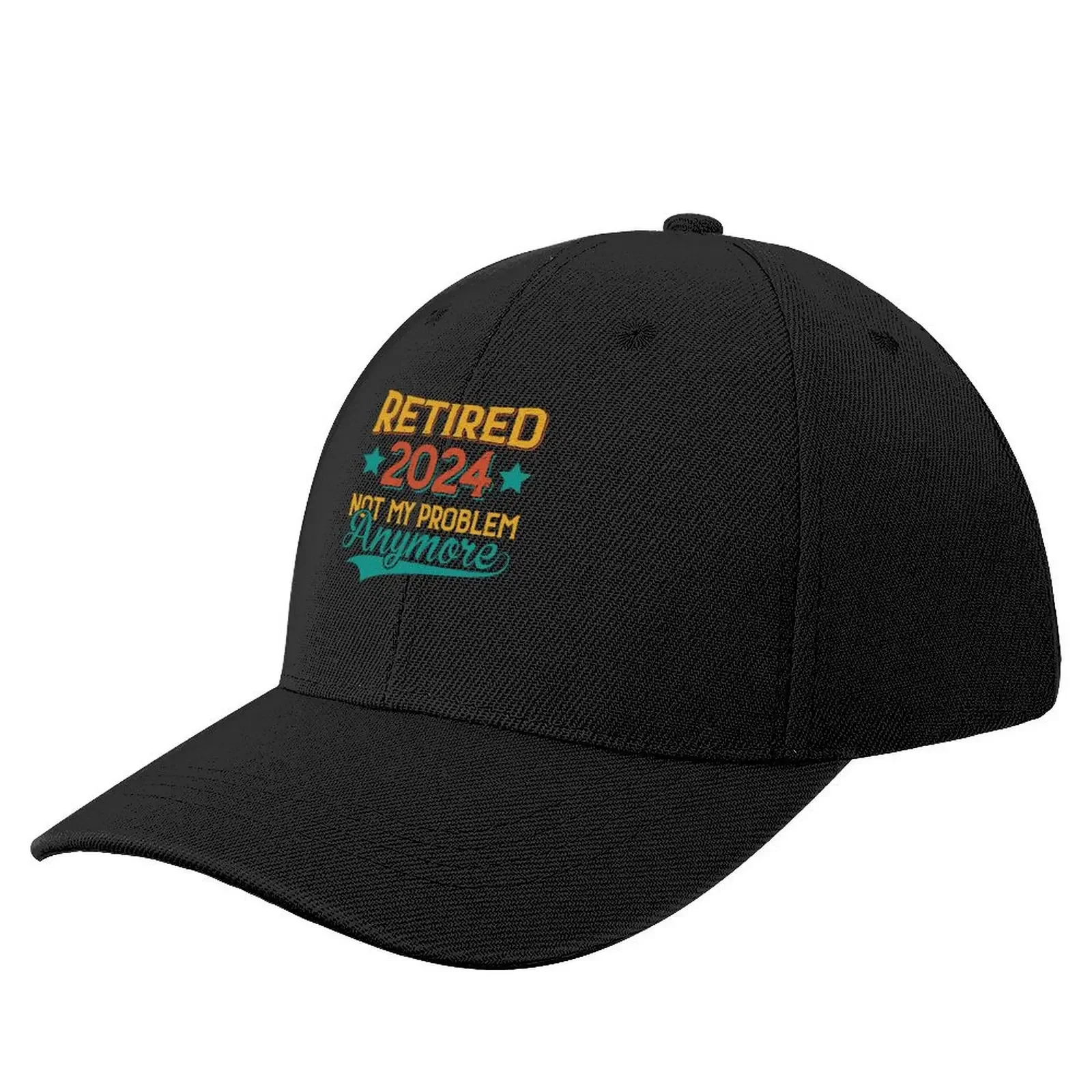 

Retired 2024 Not my problem anymore Baseball Cap Rugby Trucker Hat cute Caps Male Women's