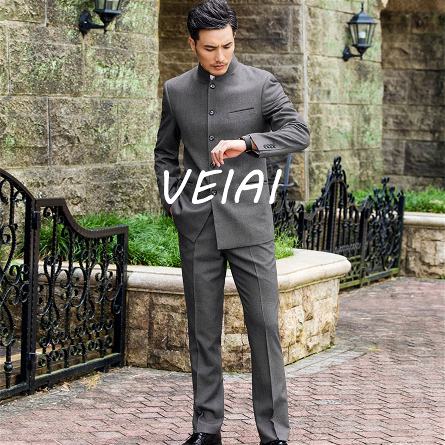 

Индивидуальные новые высококачественные индийские свадебные повседневные мужские пиджаки, мужской бордовый костюм, тонкие свадебные костюмы (куртка + брюки), костюмы для мужчин, жениха