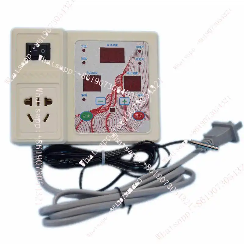 

Термостат для инкубации и выращивания рассады 701, интеллектуальный цифровой терморегулятор с подогревом и цифровым дисплеем