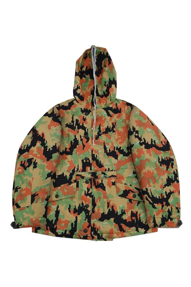 GUCP-008 Wwii Duitse Omkeerbare Winter Parka In Leibermuster Camo