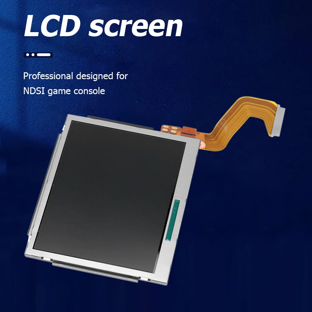 Top LCD Display Screen Lightweight Gaming Screen Easy Installation Game Console LCD Screen Replacement Parts for NDSI