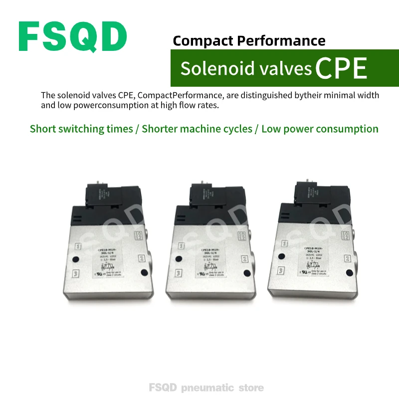 솔레노이드 밸브 CPE 시리즈, BMCH-2-3-1, 8 CPE18-M1H-5, 3G-1, 4 CPE18-M1H-M3H-5L, 5LS, 3GL, 5J, 5JS, 3GLS-1, 4 CPE18-M1H-3GL-QS-8