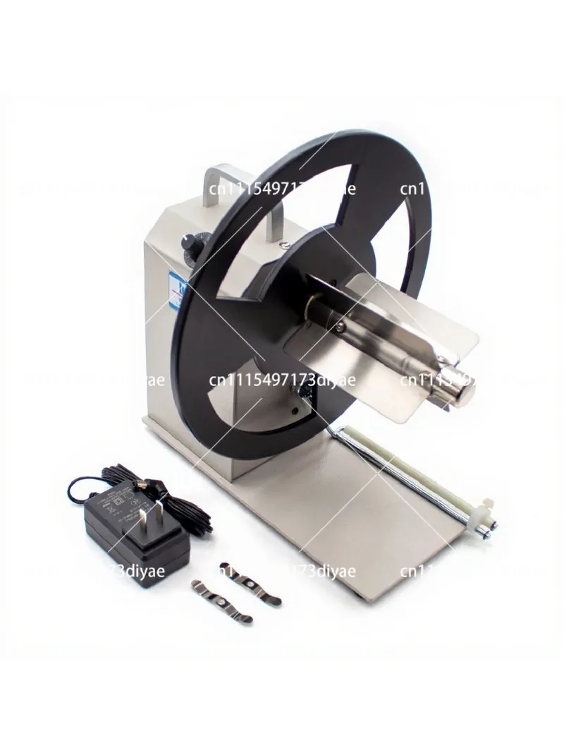 Automatic Label Rewinder Barcode Electric Rewinding Machine Speed Adjustable Desktop