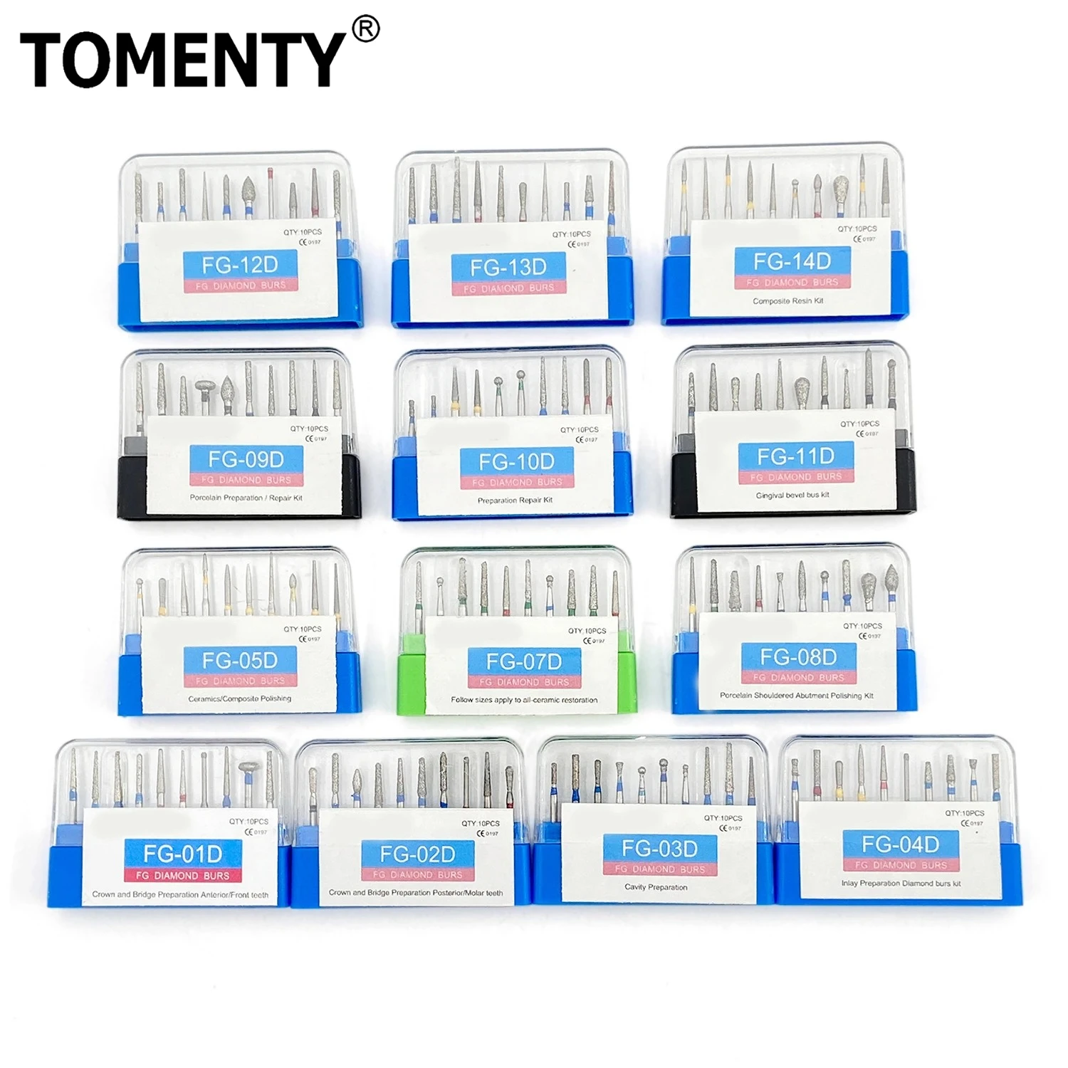 10Pcs Tomenty Denta…