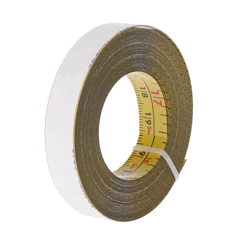 

Multipurpose Self Adhesive Steel Measure Tape Metric Scale Miter Track Tape Saw Steel Ruler for Measuring Woodworking