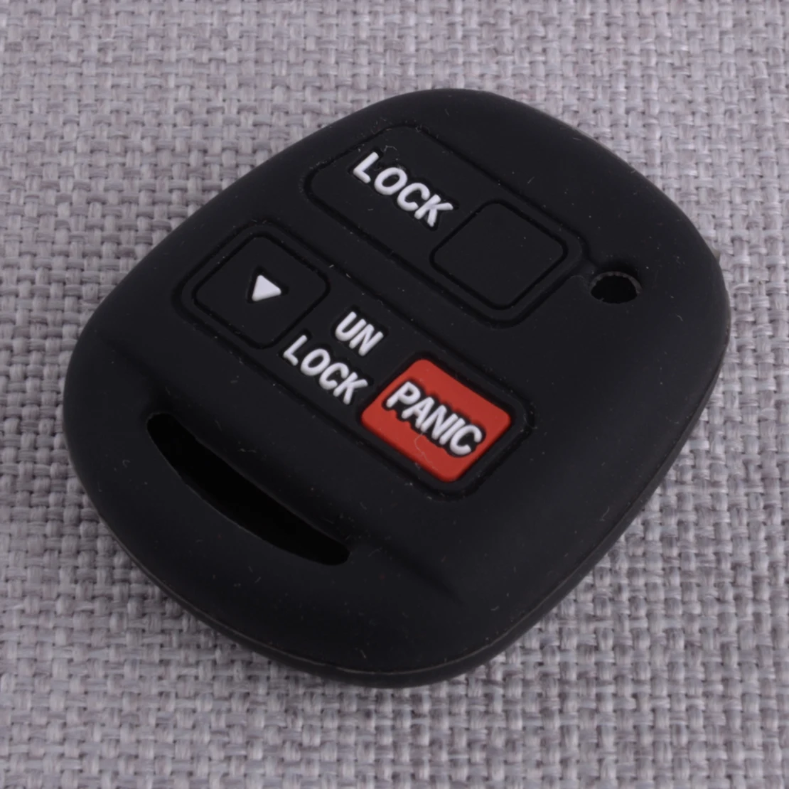 

Чехол для дистанционного ключа автомобиля, защитный чехол, подходит для Toyota Land Cruiser FJ Cruiser LEXUS GX470 LX470 RX300 GS400, черный