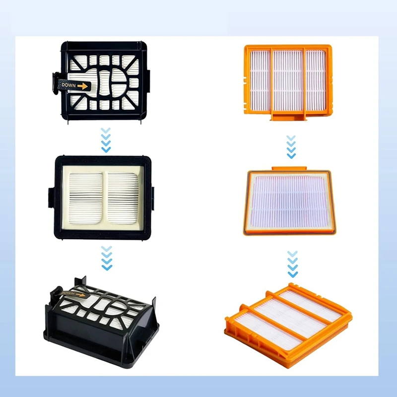 ABBN-accesorios de repuesto para Shark AV2800ZE RV2820YE AV2810YS RV2820ZE, filtros de cepillo para aspiradora, filtro de espuma