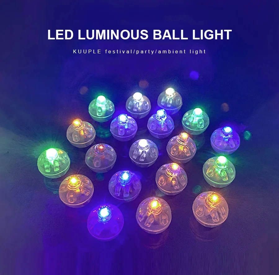 30Pcs LED Balloon Light,Tiny Mini Round Ball Lamp For ,Bar Lantern Christmas Wedding Party Decorations