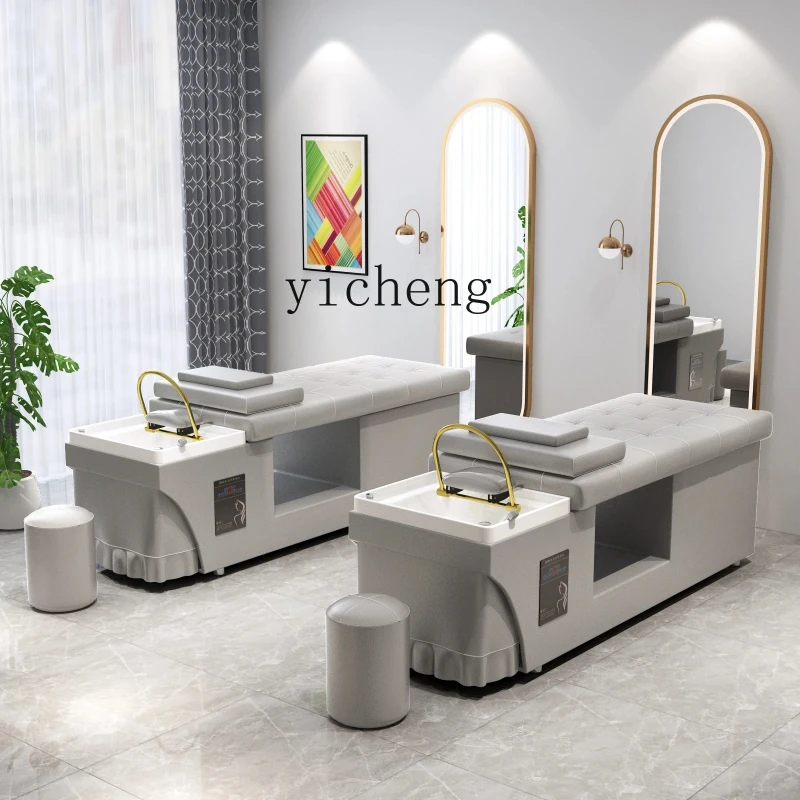 

ZC shampoo bed Thai flat lying massage bed Spa bed Water circulation water heater Fumigation