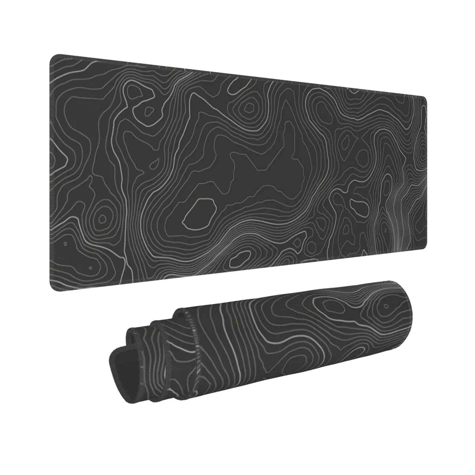 Red Stripe Pattern Mausepad XXL Stripe Mouse Mats Gaming Mat Office Gamer Accessories Keyboard Pad Art Desk Mat Mouse Carpet
