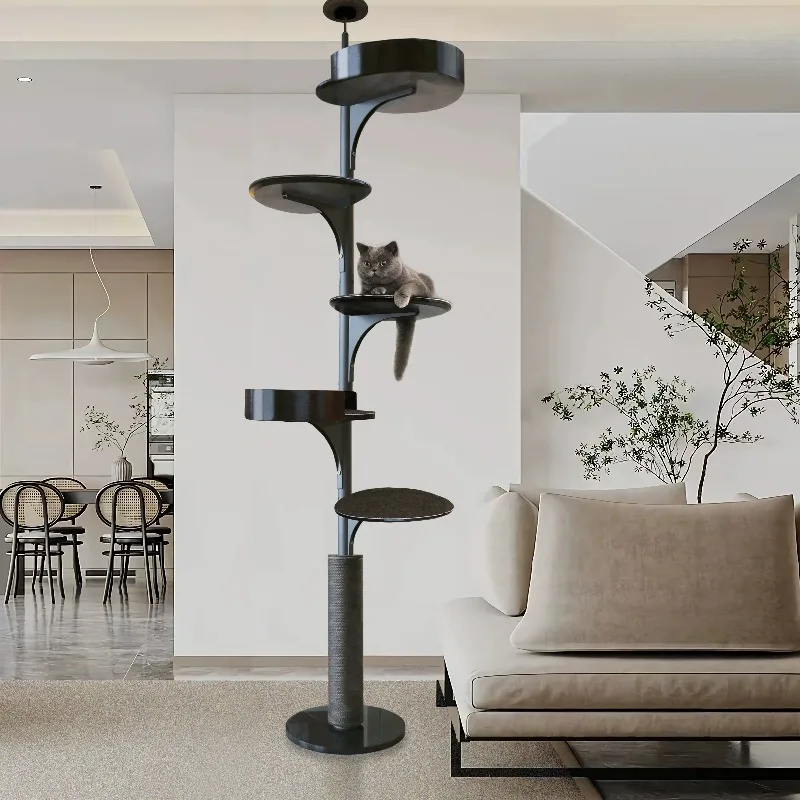 High-rise Tongtian pillar does not occupy an area of indomitable cat climbing frame Cat nest Cat jumping platform