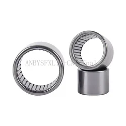 1-10Pcs Bearing Full Complement Drawn Cup Needle Roller Bearings Inner Diameter 8 10 12 15 16 17 18 20 25 30 32 35 40 50mm