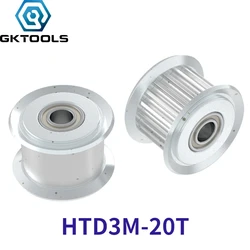 20 Teeth 3M Idler Tensioner Bore 3mm 4mm 5mm 6mm 8mm with Bearing Guide Regulating Pulley