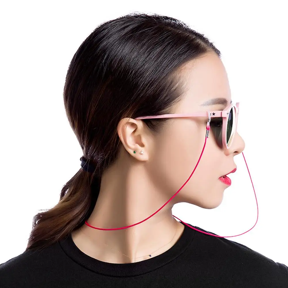 

Sports Glasses Rope Glasses Accessories Adjustable Glasses Rope Braided Wax Rope Glasses Chain Eyeglasses Rope Eyeglasses Chain