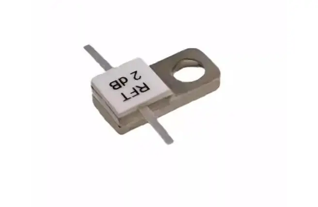 RFT30-60AM1306 frequency can be used for DC~6.0GHz flange attenuation plate 30dB60W 20 times 6 double holes, hole spacing 14