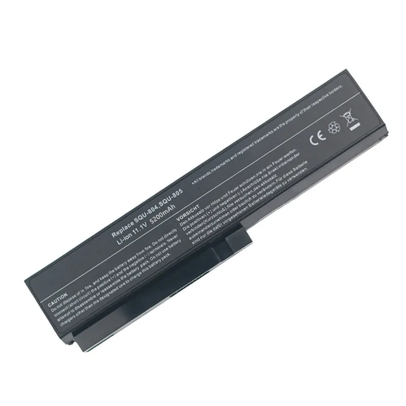 Laptop batterie SQU-804 SQU-805 SQU-807 für lg r410 r480 r490 r510 r560 r570 r580 r590 e210 e310 für hasee hp550 hp560 hp650