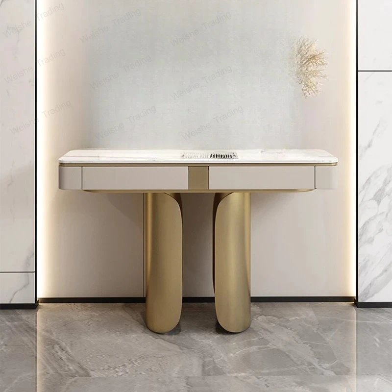 

Design Simple Entryways Table Modern Luxury Elegant Italian Console Table Creative Storage Living Room Furniture