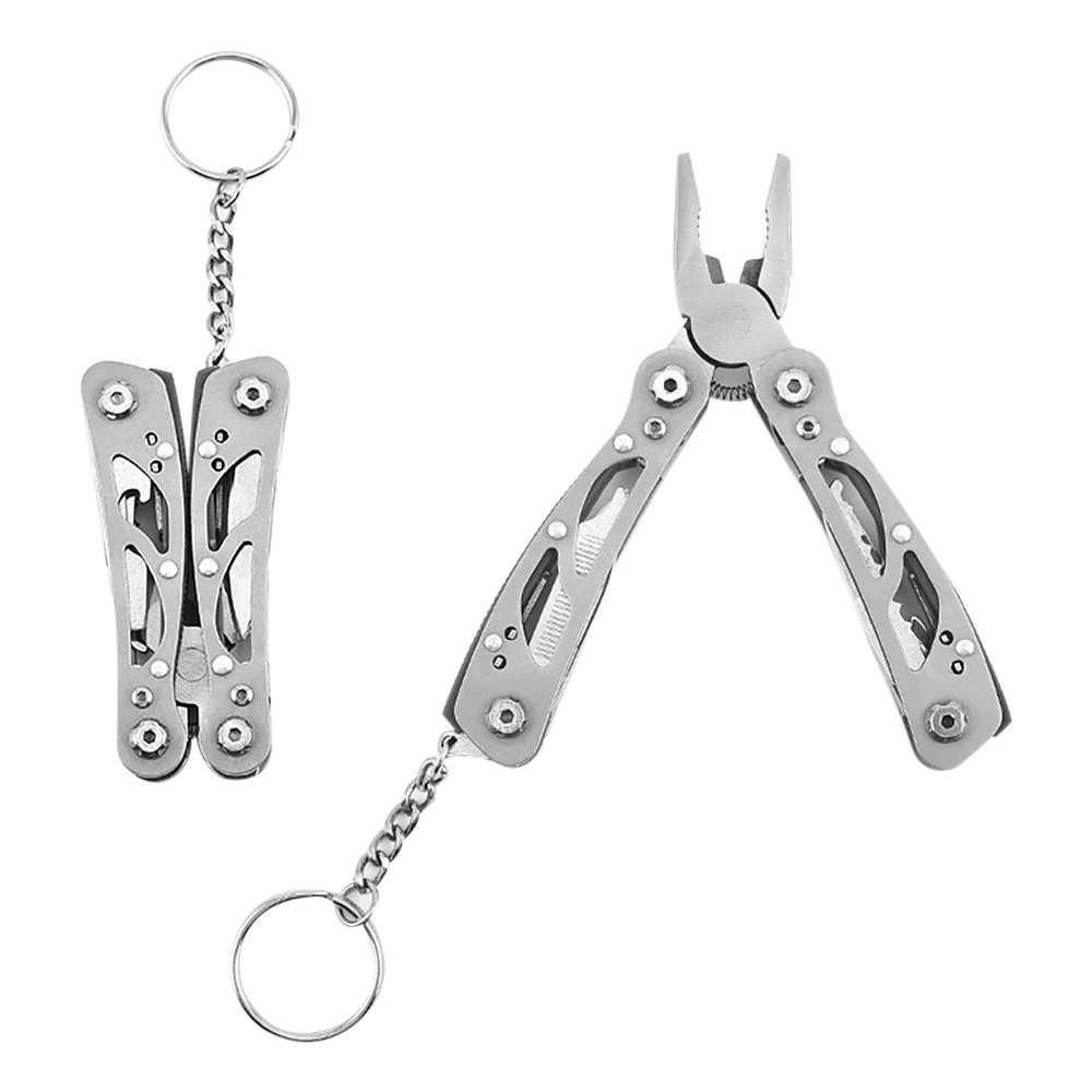 Stainless Steel Plier Portable Multitool Folding Plier Knife Outdoor EDC Camping Pocket Knife Multifunction Screwdriver HandTool