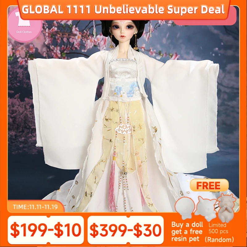 

Doll BJD Clothes 1/4 Dress Beautiful Doll Clothes Summary Link For Minifee Fairyline Girl Body Doll Accessories Fairyland