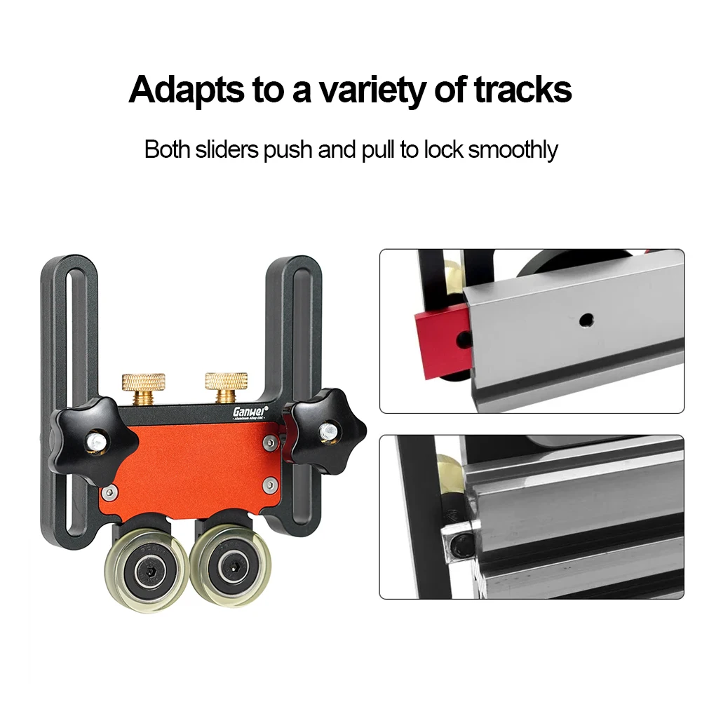 في اتجاه واحد سلامة المغذية الهادي سبائك الألومنيوم تحمل الأسطوانة المغذية قابل للتعديل تحمل عجلة الضغط المغذية النجارة الجمعية