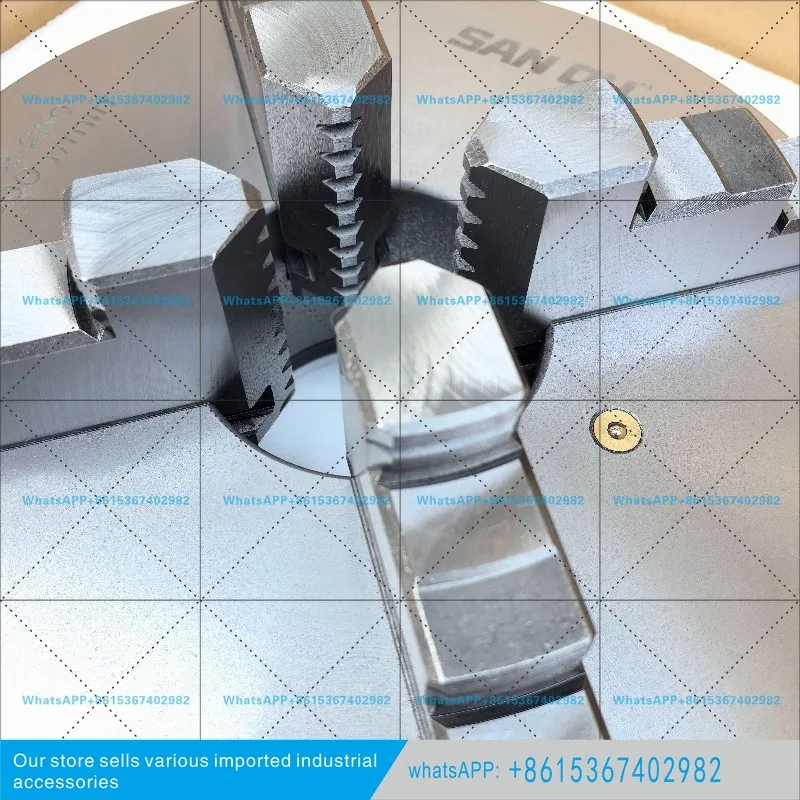 Four-jaw chuck jaw synchronous opening and closing automatic centering three gull K12-80/100/160/200/250/320 chuck