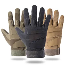 Tactical Gloves Cycling Glove Sport Climbing Paintball Shooting Hunting Riding Ski Full Finger Finger Gloves