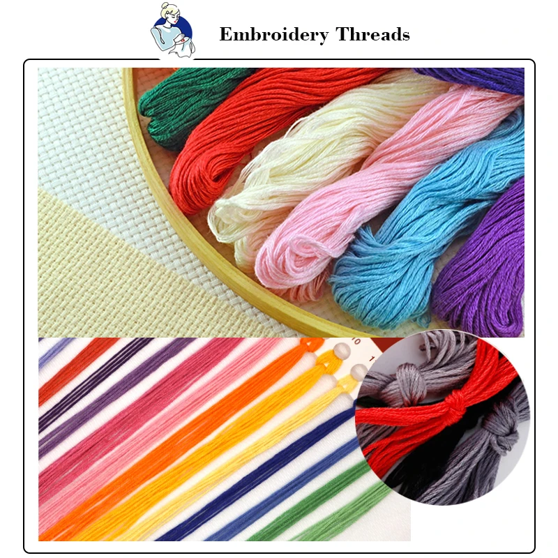 Joy Sunday Beasts Picture Stamped Printed Cross Stitch Kits 11/14/16CT Folk Craft Handmade Embroidery Needle Sets For Home Decor
