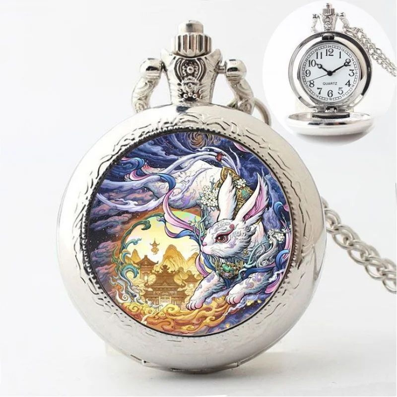 Orologio da tasca zodiacale orologio antico retrò orologio da tasca tridimensionale convesso animale quarz12zodiac può essere foto