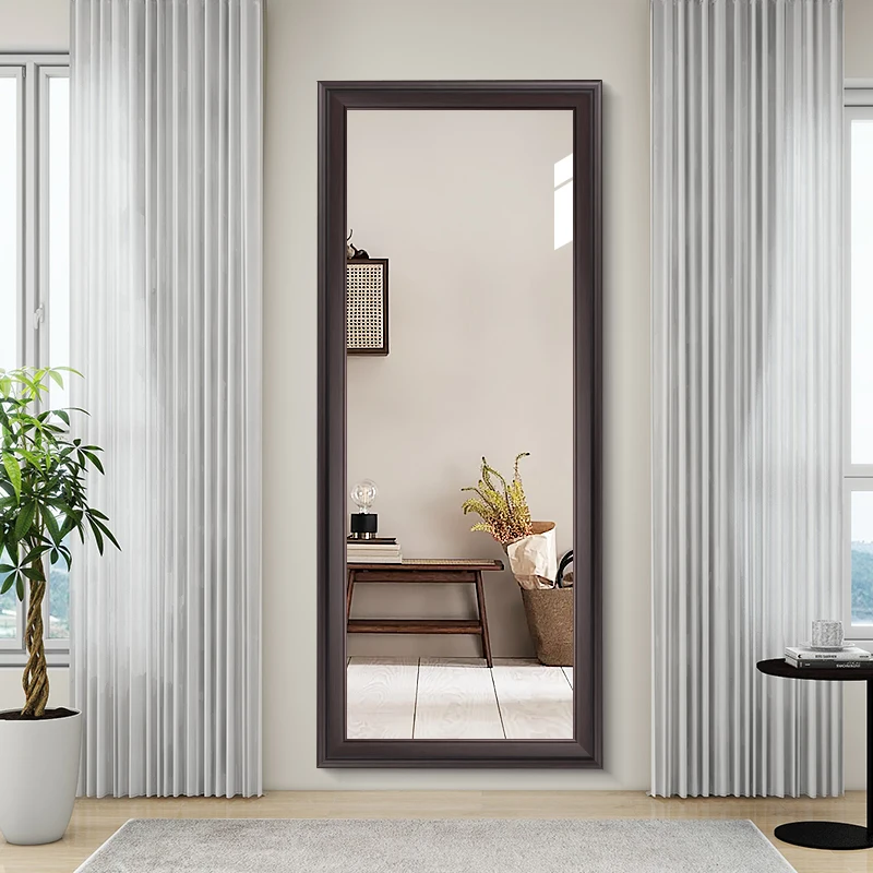 

Solid wood full body mirror