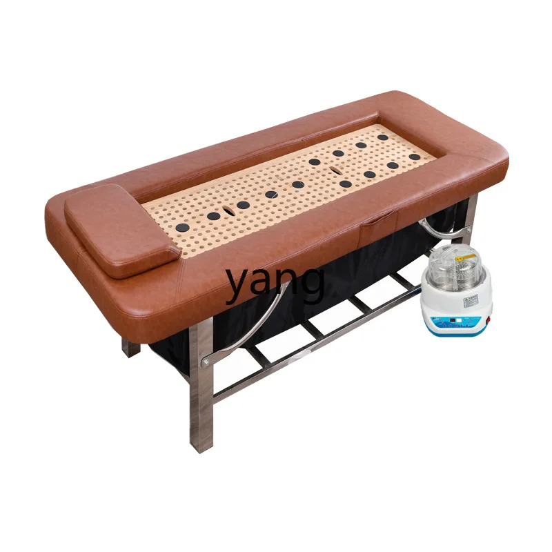 

LT stainless steel fumigation bed special for beauty salons Bianshi bamboo eye steam bed whole body fumigation bed