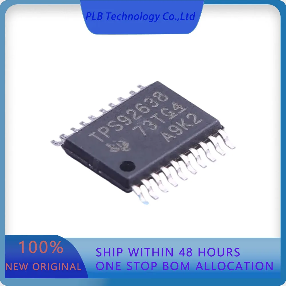5PCS TPS92638QPWPRQ1 TPS92638 PWM 8 70mA 5V~40V HTSSOP-20-EP LED Drivers  Original Stock