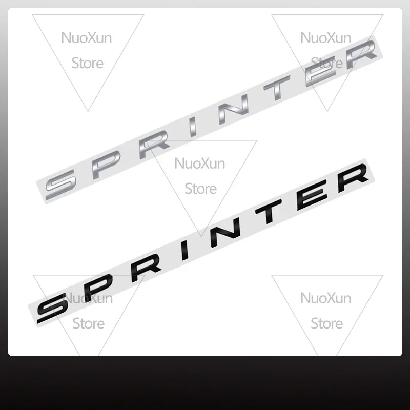 1pcs For Sprinter W906 W907 W903 313 906 Camper Van Sticker Car Badge Metal Trunk Emblem Decoration Accessories