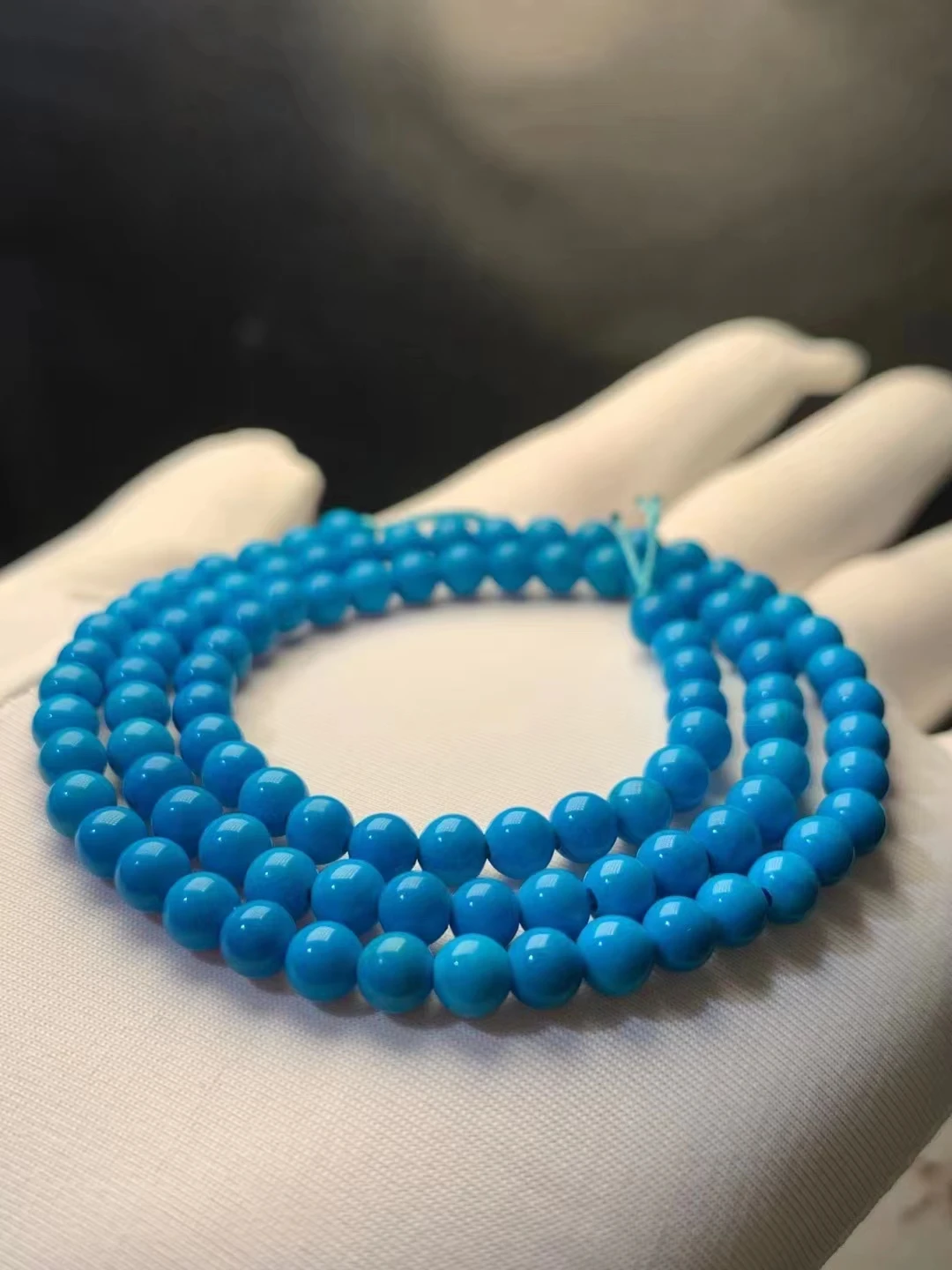 AAA Loose Beads American Turquoise 3mm  for DIY Jewelry Making 38-39cm Natural Gem Stone Women's Gift  for Wholesale!