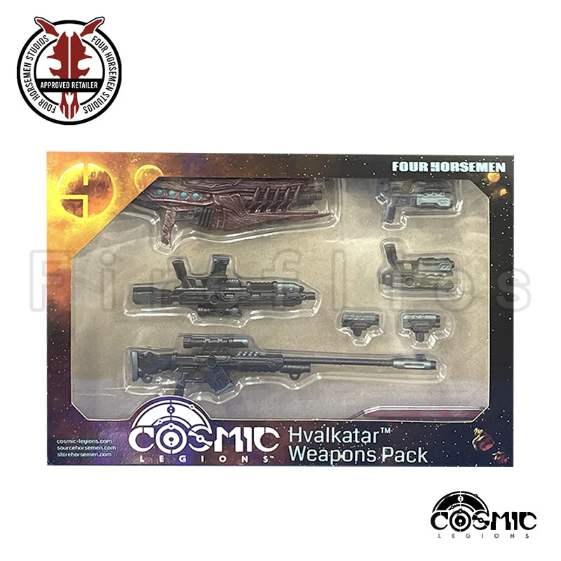 1/12 6inches Four Horsemen Studio Action Figure Cosmic Legions Hvalkatar Weapons Accessory Pack Anime Model