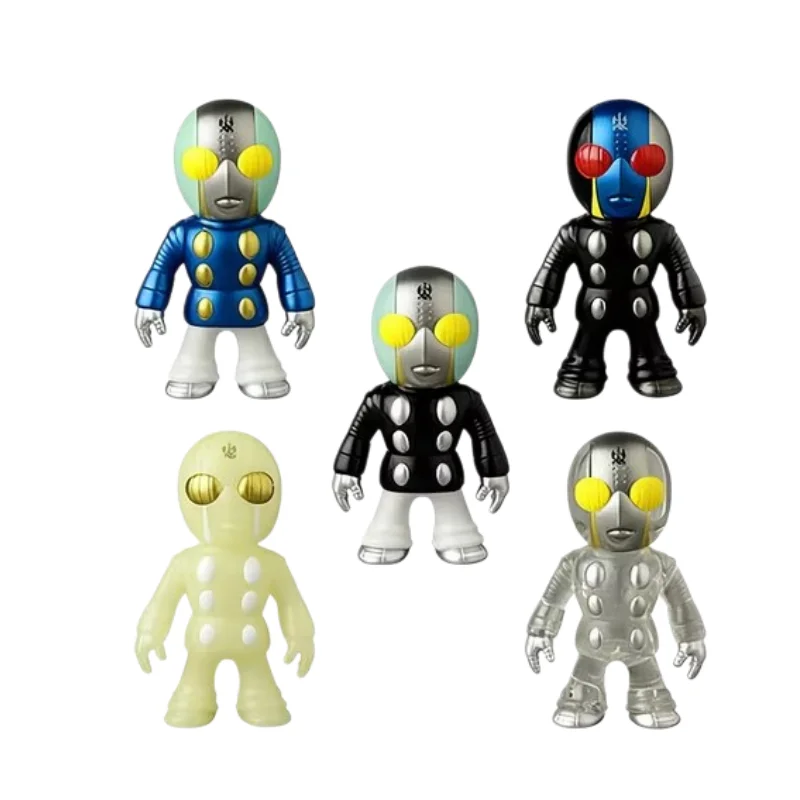 Figura Coleccionable de Vinilo del Artista Gacha Tane Man Hero, Decoración Creativa para el Hogar, Adorno para Escritorio, Regalo para Fans